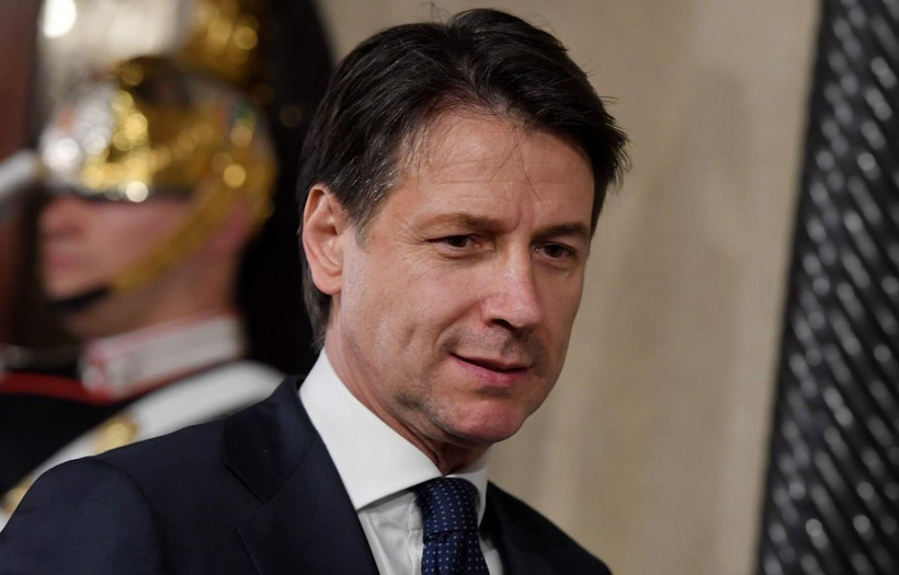 Thủ tướng Italy Giuseppe Conte. (Nguồn: AFP)