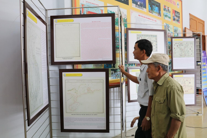 Hoạt động góp phần nâng cao hiệu quả tuyên truyền về chủ quyền biển, đảo Việt Nam. (Ảnh: Ninh Đức Phương/TTXVN)