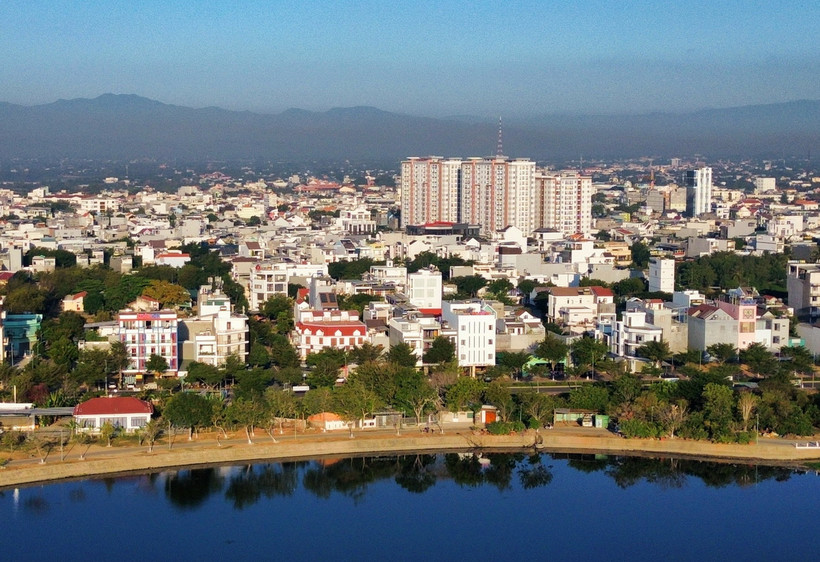 Dự án Khu đô thị mới Đông Bắc K1 (thành phố Phan Rang-Tháp Chàm, Ninh Thuận). (Ảnh: Nguyễn Thành/TTXVN)