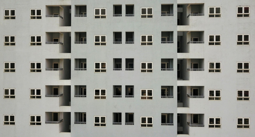 Hà Nội có khoảng 4.000 căn nhà tái định cư đang bị "bỏ hoang." (Ảnh: Thành Đạt/TTXVN)