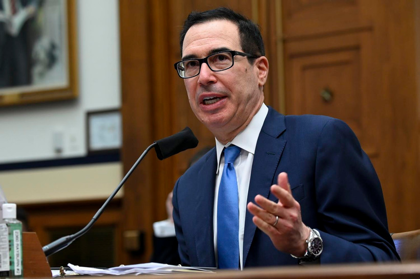 Bộ trưởng Tài chính Steven Mnuchin. (Ảnh: AFP/TTXVN)