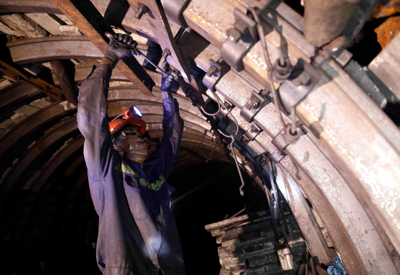 Công nhân ngành than. (Ảnh minh họa: Trần Việt/TTXVN)