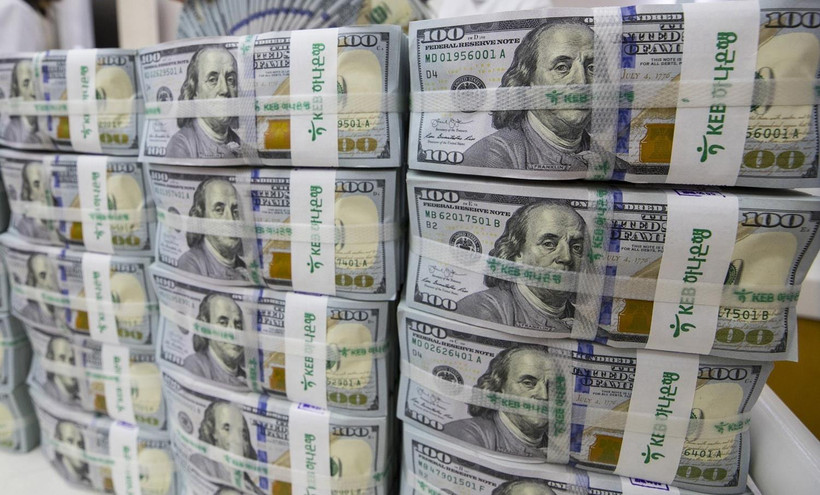 Đồng USD. (Ảnh: EPA/TTXVN) 