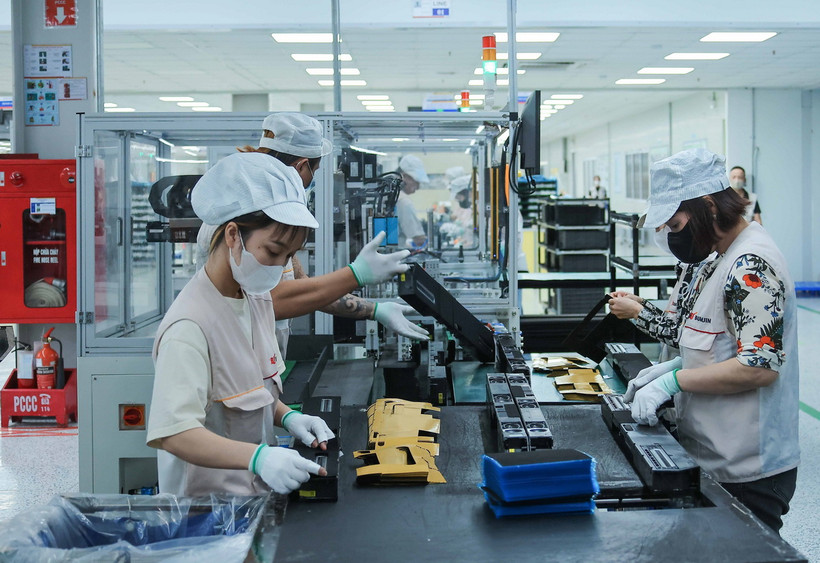 Tốc độ tăng trưởng của Việt Nam đạt gần 7% trong bối cảnh môi trường kinh tế thế giới không thuận lợi hiện nay. (Ảnh: Hoàng Hiếu/TTXVN)