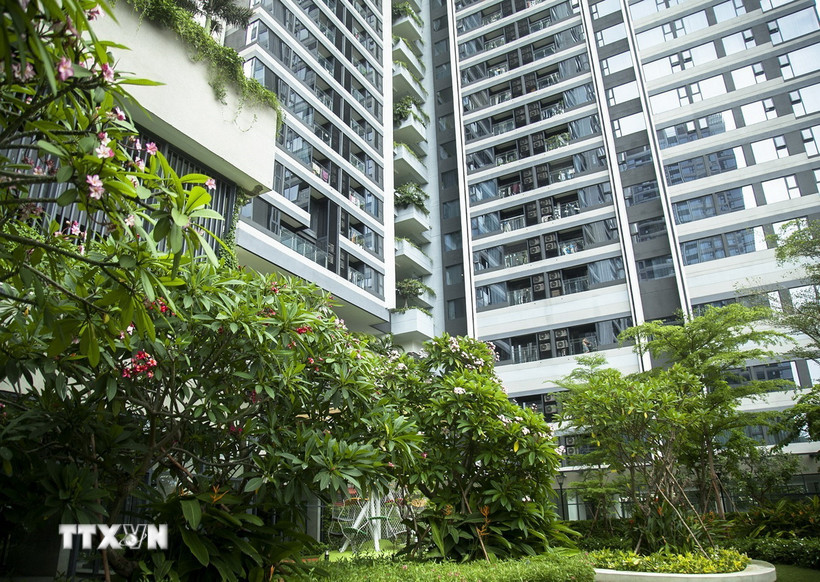 Việt Nam thăng hạng trong bảng xếp hạng LEED về công trình xanh. (Nguồn: TTXVN)