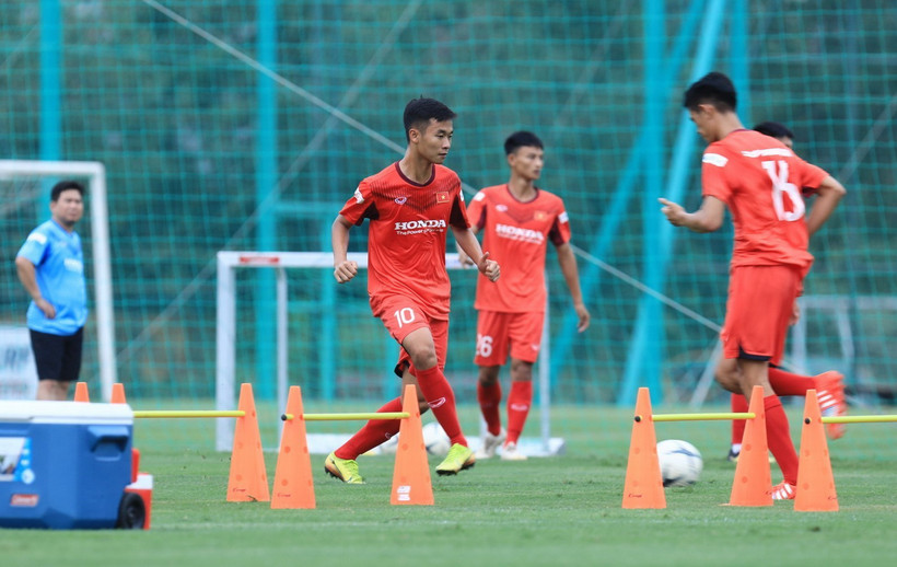 HLV Park Hang-seo buộc phải thay đổi danh sách U22 Việt Nam tập trung tới đây vì dịch COVID-19. (Ảnh: Thành Đạt/Vietnam+) 