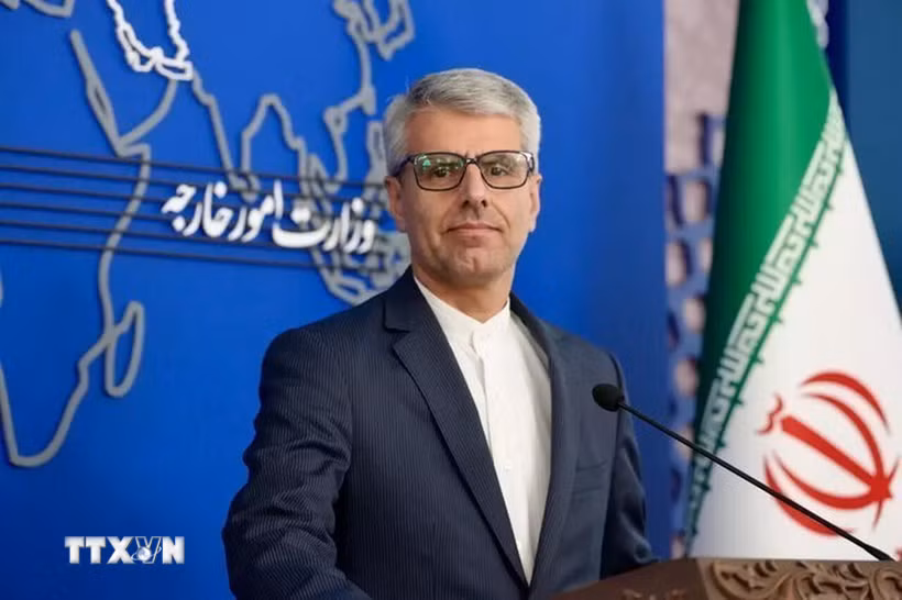 Người phát ngôn Bộ Ngoại giao Iran Esmaeil Baghaei. (Nguồn: AFP/TTXVN)