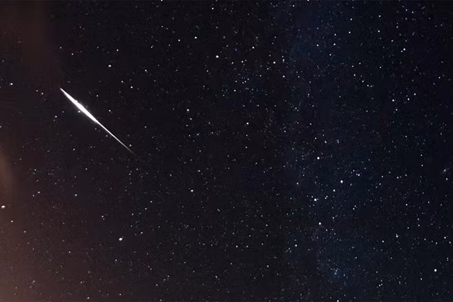 Mưa sao băng. (Ảnh minh họa: Space.com)