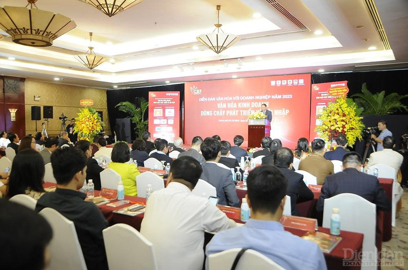Quang cảnh Diễn đàn. (Nguồn: Diễn đàn Doanh nghiệp)
