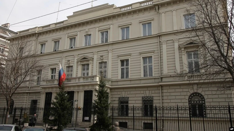 Đại sứ quán Nga tại Vienna, Áo. (Nguồn: AP)