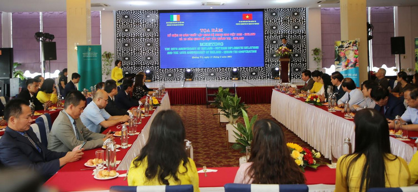 Quang cảnh buổi tọa đàm. (Ảnh: Thanh Thủy/TTXVN)