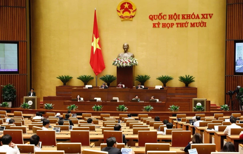 Quang cảnh phiên họp ngày 24/10. (Ảnh: Dương Giang/TTXVN)