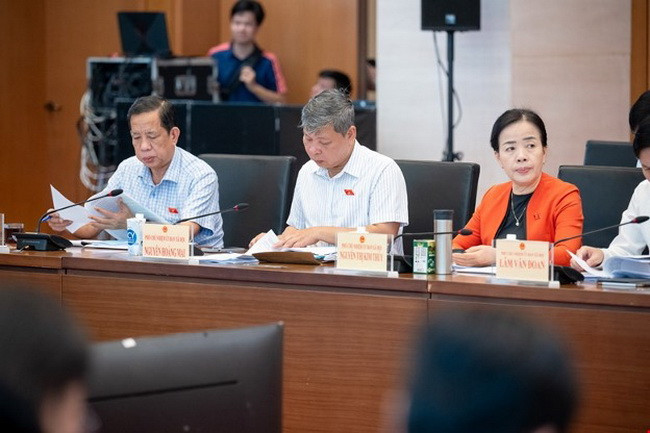 Các đại biểu tham dự Phiên giải trình. (Nguồn: quochoi.vn)