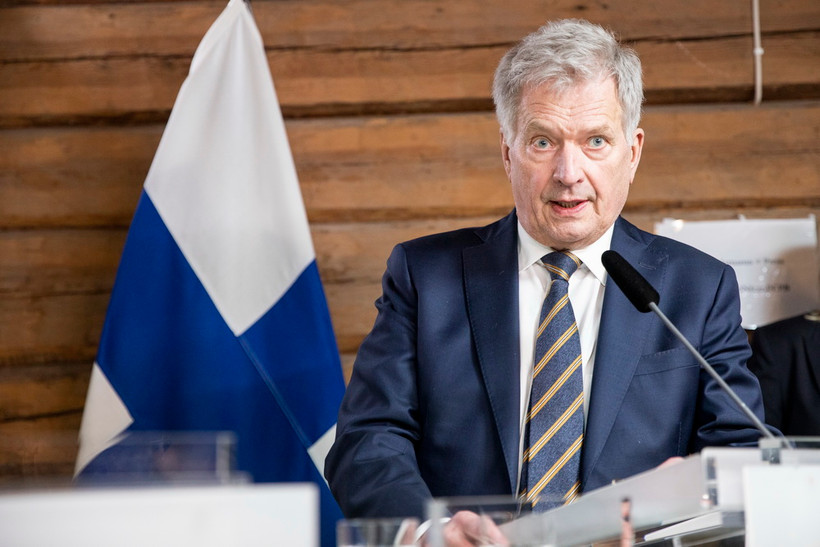 Tổng thống Phần Lan Sauli Niinisto. (Ảnh: THX/TTXVN)