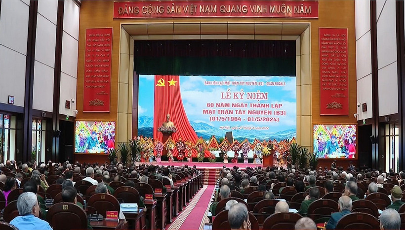 Quang cảnh buổi lễ. (Ảnh: Hồng Pha/TTXVN phát)