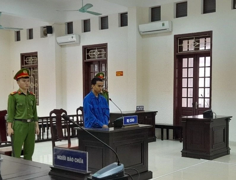 Bị cáo Sidavan tại phiên tòa. (Ảnh: TTXVN phát)