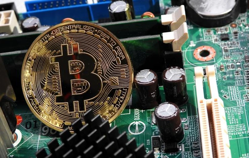 Đồng tiền điện tử Bitcoin. (Ảnh: Fortune/TTXVN)