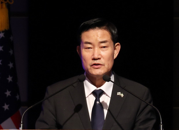 Bộ trưởng Quốc phòng Hàn Quốc Shin Won-sik. (Ảnh: Yonhap/TTXVN)