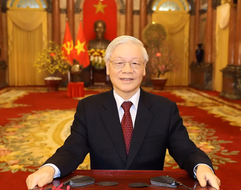 Tổng Bí thư, Chủ tịch nước Nguyễn Phú Trọng. (Ảnh: Trí Dũng/TTXVN)