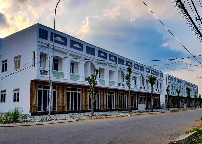 Một góc dự án Khu đô thị mới Thới Lai. (Ảnh: Thanh Liêm/TTXVN)