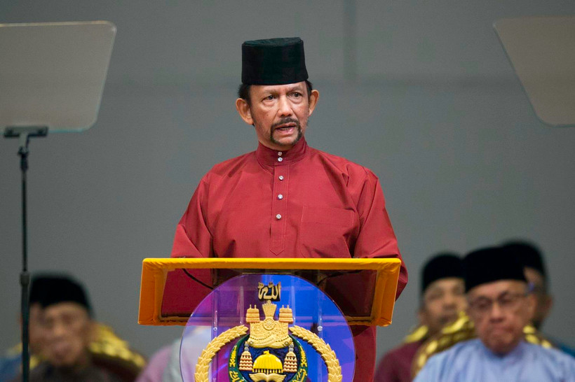 Quốc vương Brunei Hassanal Bolkiah. (Ảnh: AFP/TTXVN)