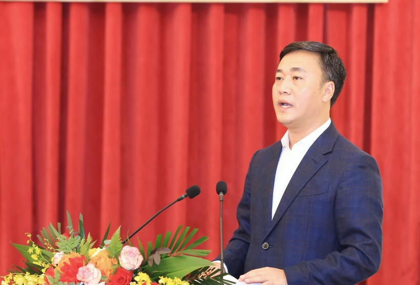 Thứ trưởng Bộ Xây dựng Nguyễn Việt Hùng. (Ảnh: Tuấn Anh/TTXVN)