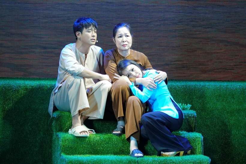 Một vở nhạc kịch của Sân khấu Hồng Vân. (Ảnh: Thu Hương/TTXVN)