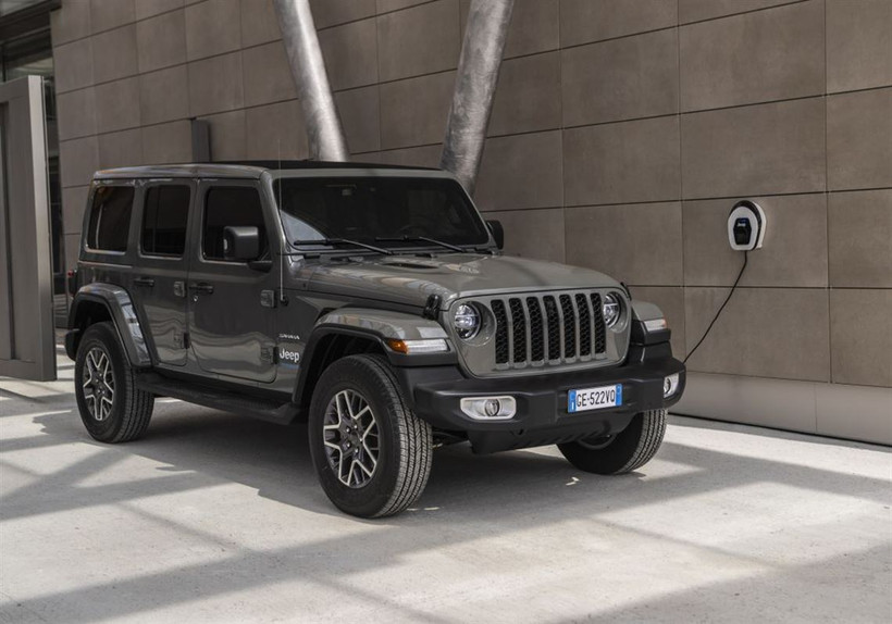 Mẫu Jeep Wrangler SUV.