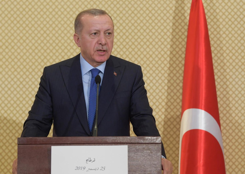 Tổng thống Thổ Nhĩ Kỳ Recep Tayyip Erdogan. (Ảnh: AFP/TTXVN)