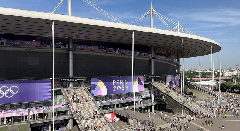 Sân vận động Stade de France. (Ảnh: Ngọc Hiệp/TTXVN)