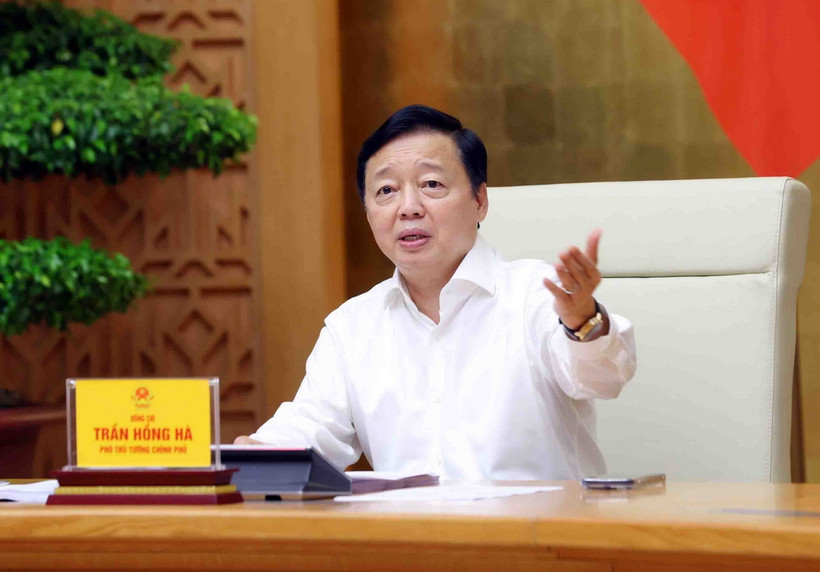 Phó Thủ tướng Trần Hồng Hà. (Ảnh: Phạm Kiên/TTXVN)