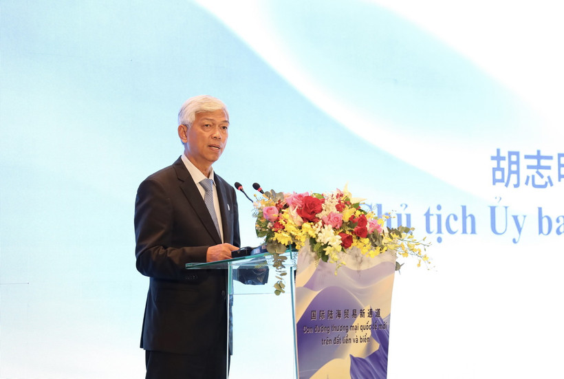 Ông Võ Văn Hoan, Phó Chủ tịch UBND TP Hồ Chí Minh phát biểu tại hội nghị. (Ảnh: Xuân Anh/TTXVN)