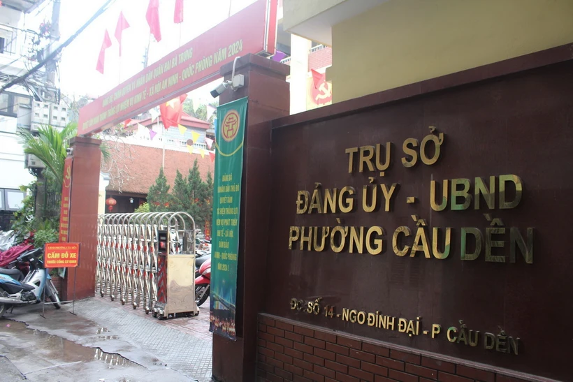 Phường Cầu Dền sẽ sáp nhập vào phường Bách Khoa và phường Thanh Nhàn. (Ảnh: Nguyễn Thắng/TTXVN)