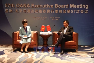 TTXVN và Hãng thông tấn Tân Hoa Xã tăng cường hợp tác 