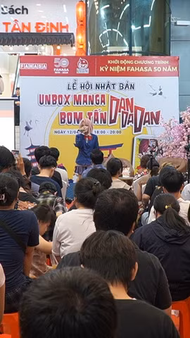 Lễ hội Nhật Bản tại FAHASA Tân Định: Unbox manga “Dandadan” và loạt trải nghiệm hấp dẫn