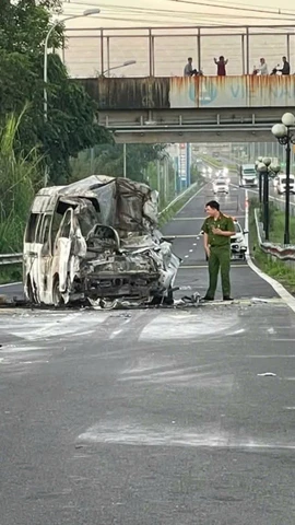 Hiện trường vụ tai nạn. (Ảnh: CTV cung cấp)