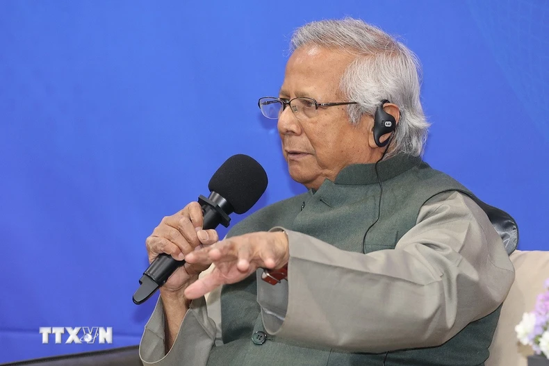 Ông Muhammad Yunus. (Ảnh: YONHAP/TTXVN)