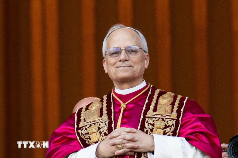 Giáo hoàng Leo XIV. (Ảnh: THX/TTXVN)