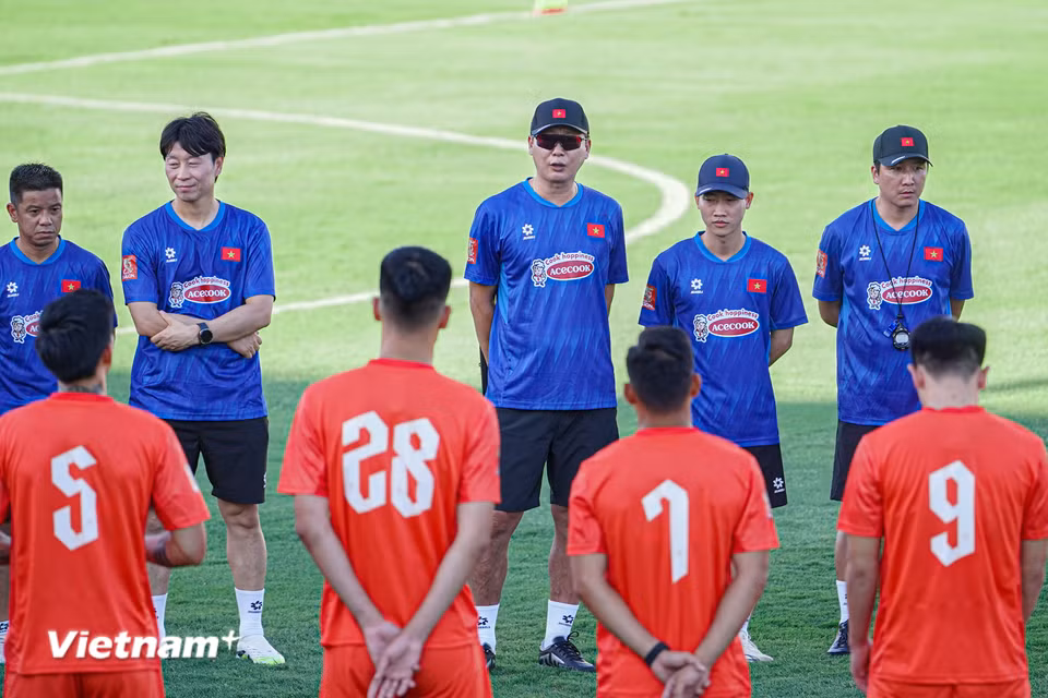 Mục tiêu quan trọng của đội tuyển Việt Nam là bảo vệ ngôi vô địch ở đấu trường Đông Nam Á - ASEAN Cup 2026, diễn ra từ ngày 24/7 đến 26/8 tới. (Ảnh: Việt Anh/Vietnam+)