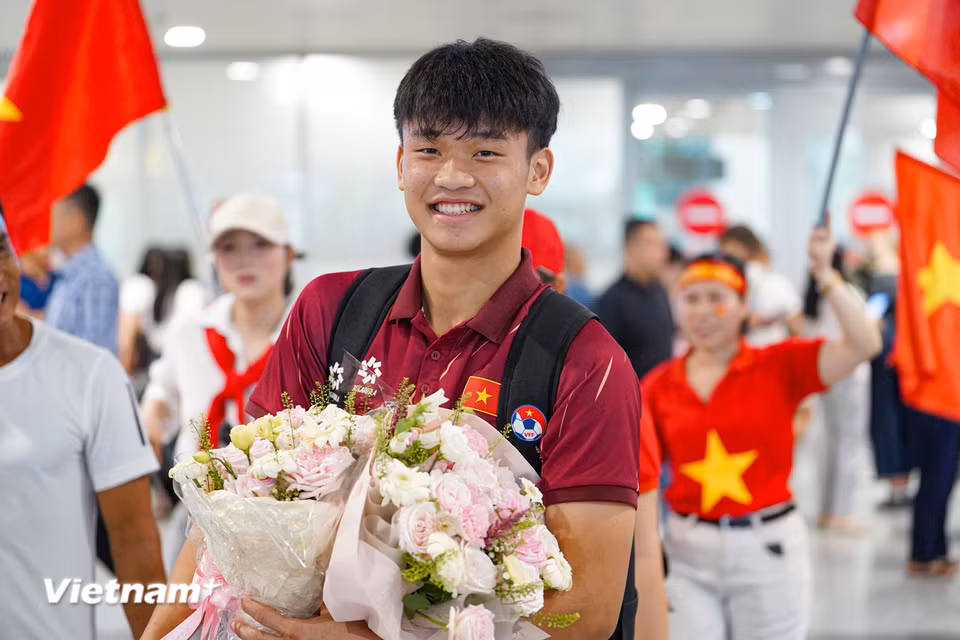 Sau khi trở về nước, đội tuyển U17 Việt Nam sẽ chuẩn bị cho Vòng chung kết U17 World Cup 2026 sẽ diễn ra vào tháng 11 tới. (Ảnh: Việt Anh/Vietnam+)