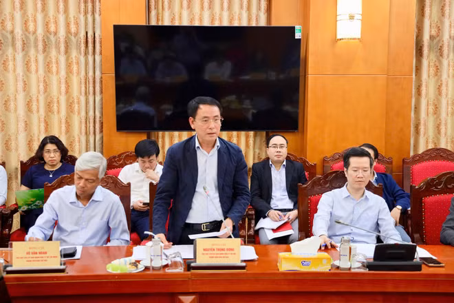 Hội nghị tập trung thảo luận về Đề cương Báo cáo trung tâm của Đề án, các báo cáo chuyên đề, Quyết định phân công nhiệm vụ... (Ảnh: BCS/Vietnam+)