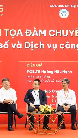 Tọa đàm “Chính phủ số và dịch vụ công thế hệ mới" trong khuôn khổ Diễn đàn Cấp cao Chuyển đổi số quốc gia. (Ảnh: Bộ KHCN)
