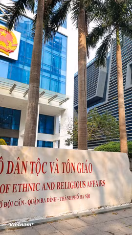 Bộ Dân tộc và Tôn giáo. (Ảnh: Minh Sơn/Vietnam+)