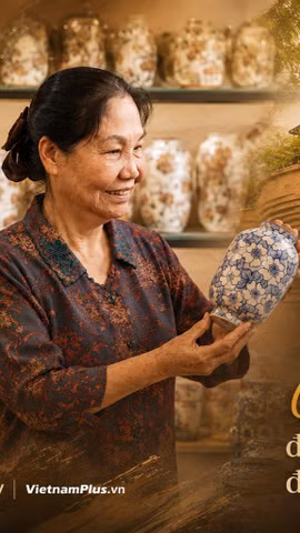 Nghệ nhân Hà Thị Vinh: Chuyển đổi số để đưa tinh hoa làng nghề đến công chúng