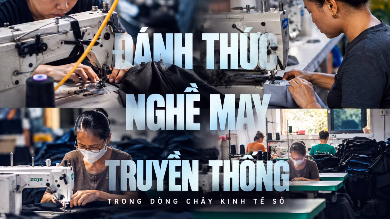 Đánh thức nghề may truyền thống trong dòng chảy kinh tế số
