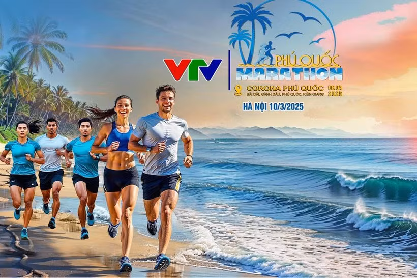 VTV Phú Quốc Marathon là mở đầu cho mô hình kết hợp giữa Thể thao - Văn hóa - Du lịch ở Việt Nam. (Ảnh: VTV)