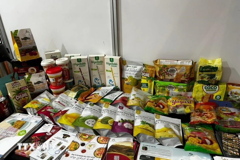 Nông sản Việt Nam nhận được sự quan tâm đặc biệt từ các nhà nhập khẩu Chile. Ảnh: TTXVN phát