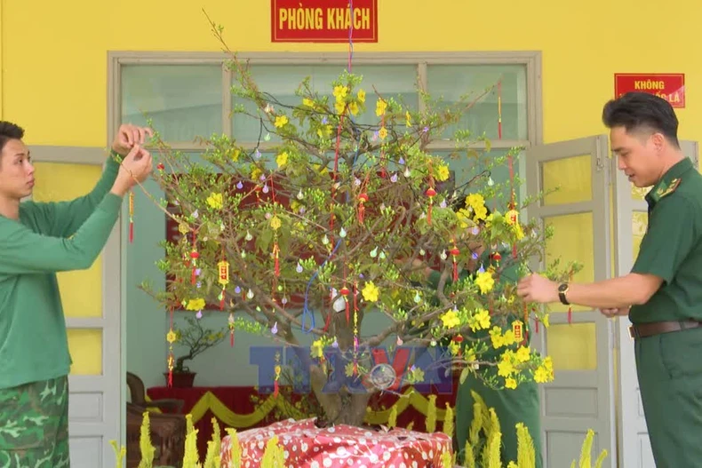 Mùa Xuân theo chân người lính tại tuyến đầu biên giới Tây Nam