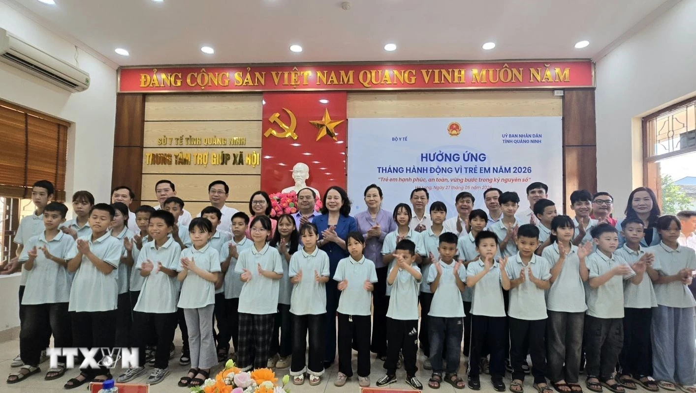 Phó Chủ tịch nước dự Lễ phát động Tháng hành động vì trẻ em năm 2026
