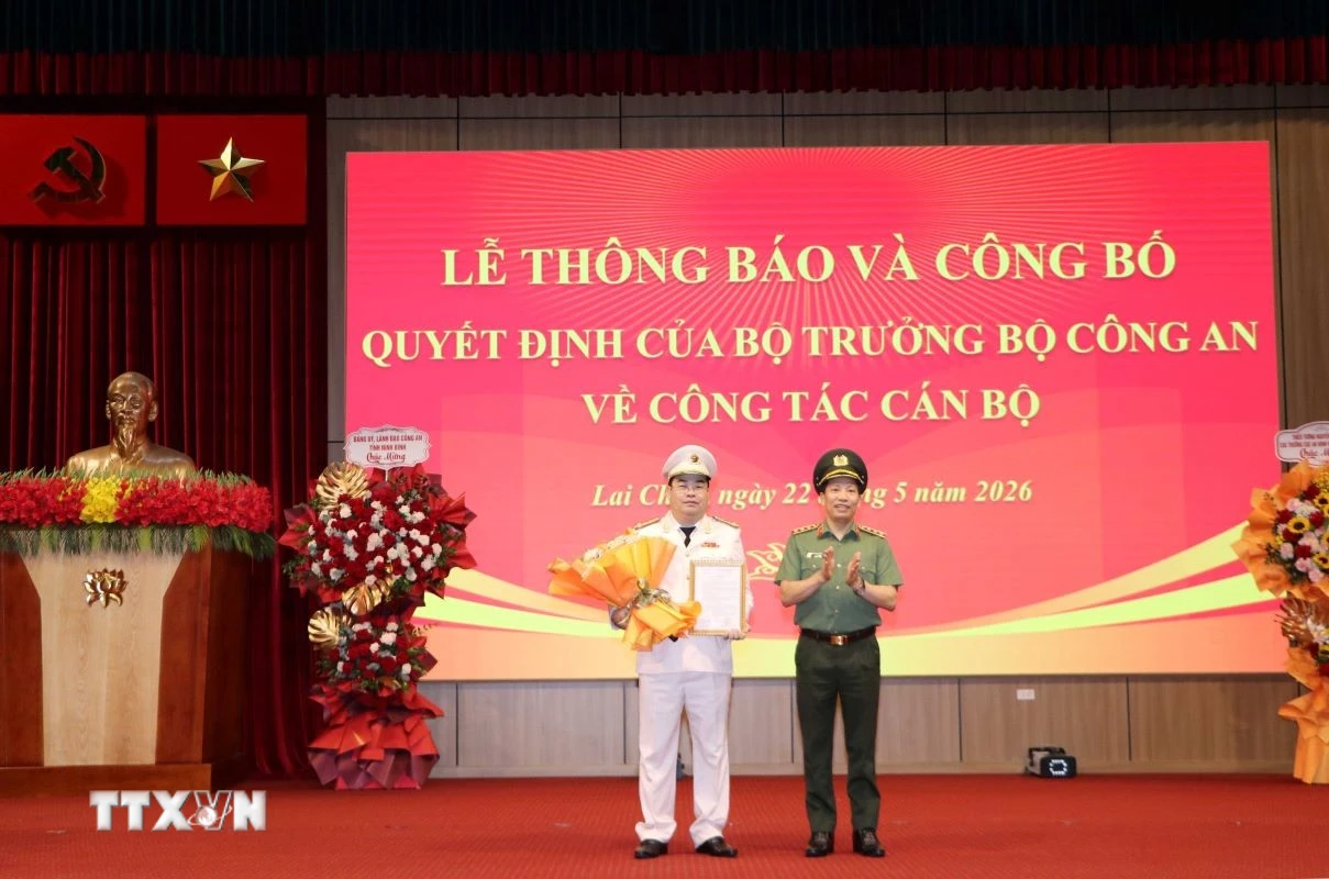 Đại tá Bùi Quyết Toàn giữ chức Giám đốc Công an tỉnh Lai Châu
